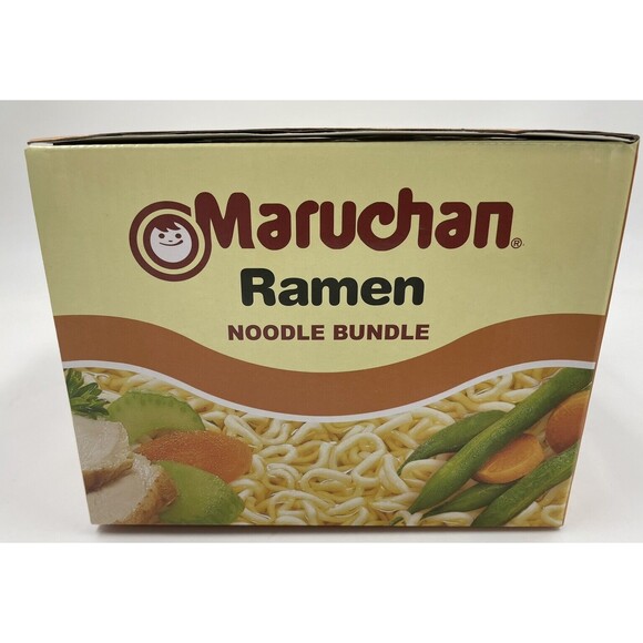 MARUCHAN Ramen Bowl Bundle W/ Spoon Chopsticks & Winky Face Chopstick Holder N01 - Picture 5 of 7